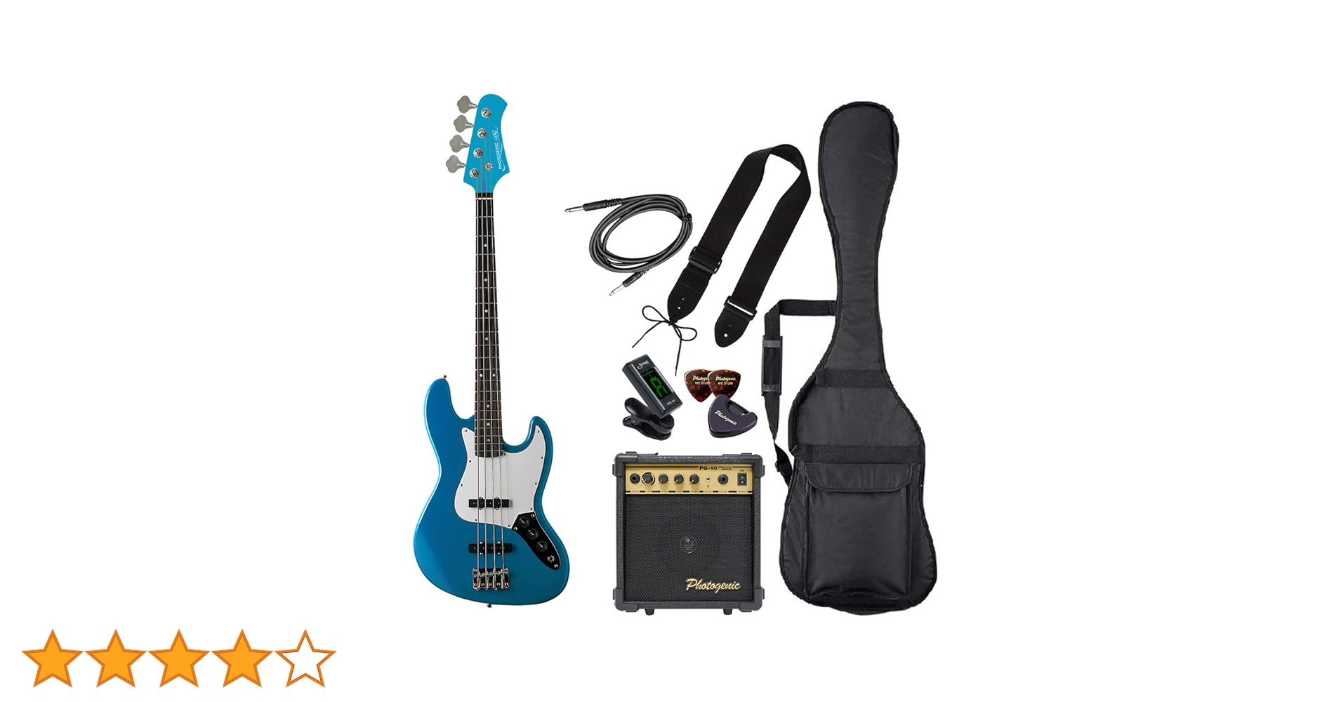 Amazon | PhotoGenic エレキベース 初心者入門ライトセット JB